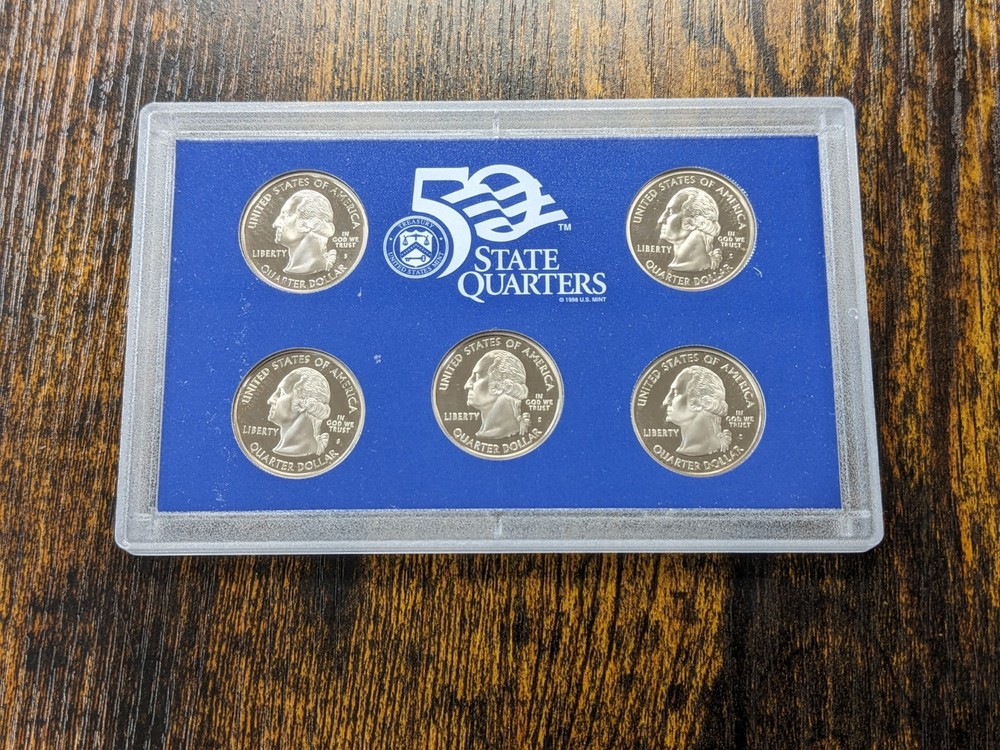 2007-s QUARTER Proof Set. JUST AS PICTURED.