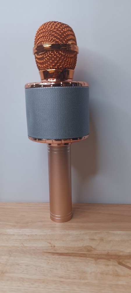 Ovellic Karaoke Microphone Rose Gold