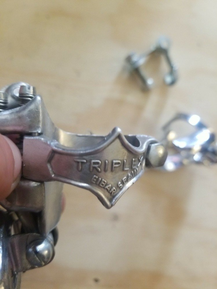 [7.32] Triplex Front Derailleur, Braze-On