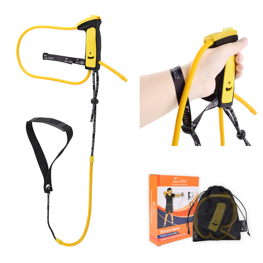 Archery Trainer Exercise Bow Riser Strength Practice Puller Adjustable Equipment