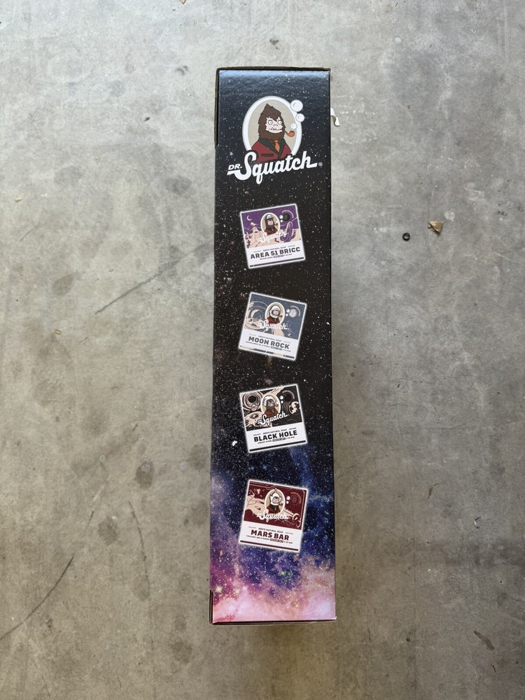 Dr Squatch Galaxy Edition Display Box - Limited Edition - Very Rare