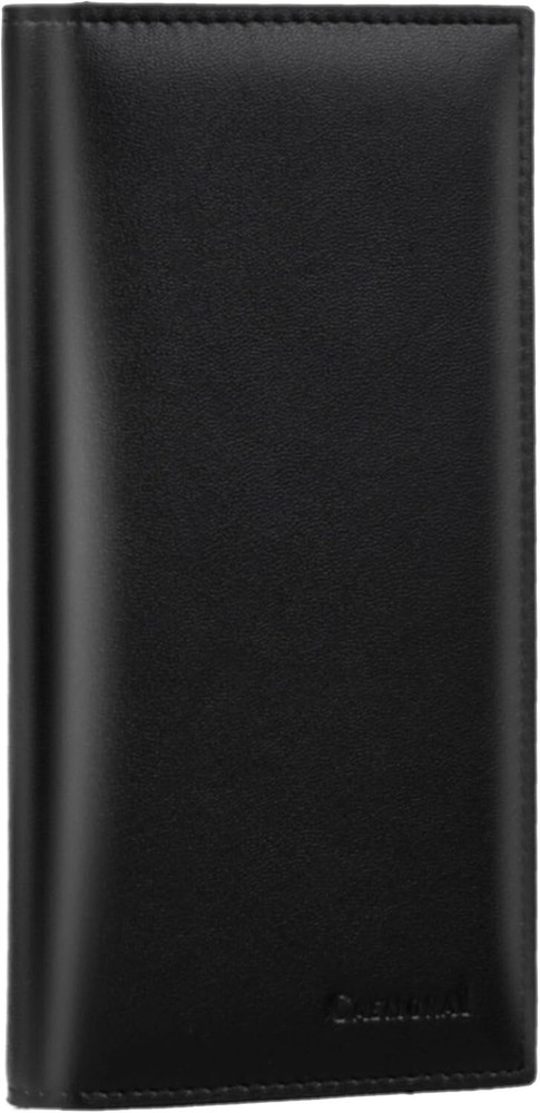 Leather RFID Blocking Checkbook Cover - Elegant Design for Daily Use