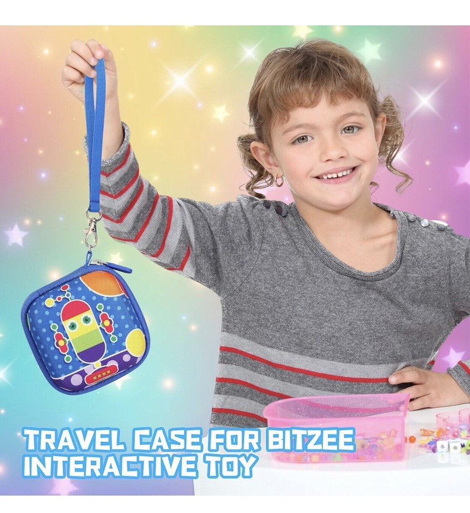 Hard Carrying Case Compatible with Bitzee Interactive (Case Only) Blue