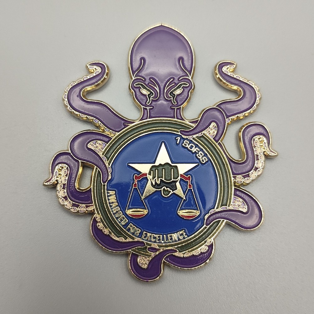 1 Sofss Awarded Por Excellence Challenge Coin