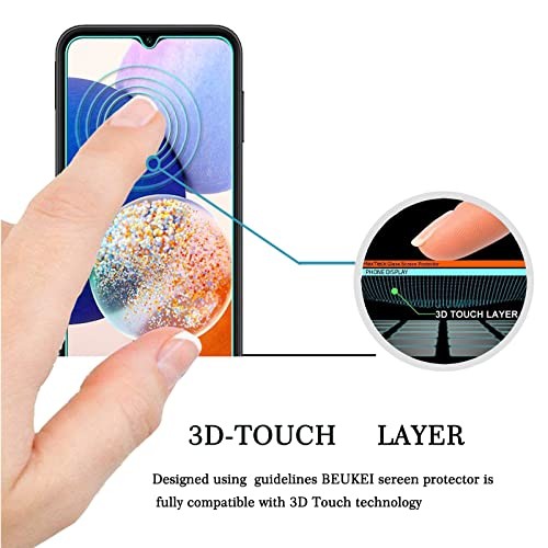 (3 Pack) Compatible for Samsung Galaxy A14 5G / Galaxy A14 Screen Protector