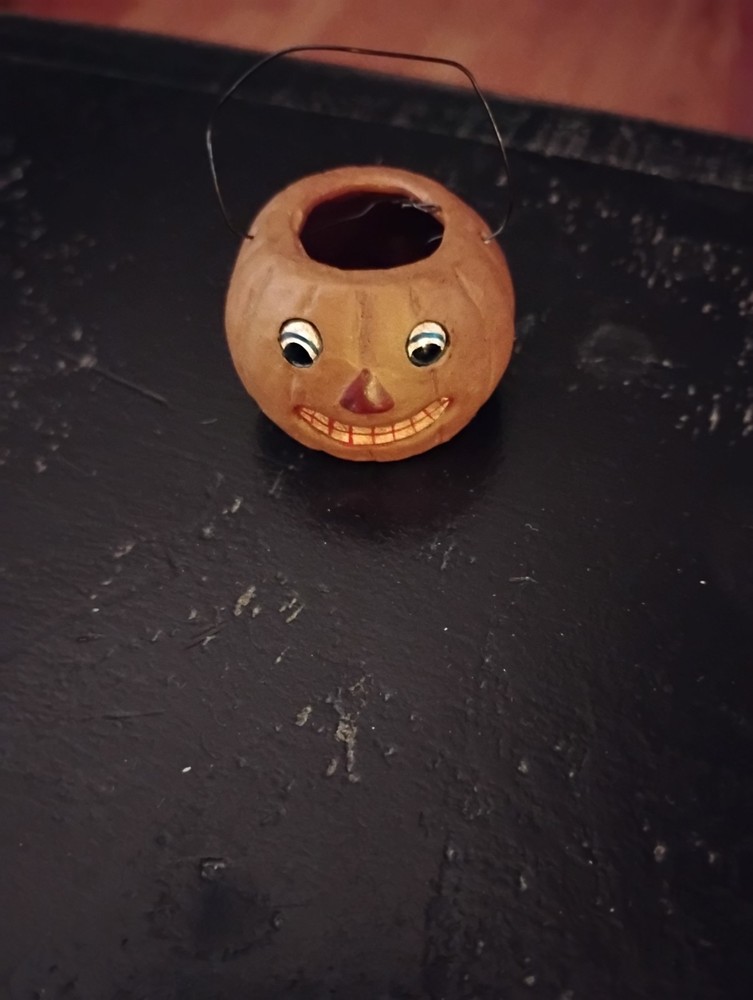 Miniature Bethany Lowe Pumpkin Bucket