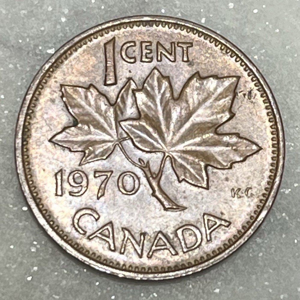 1970 | Canada - 1 Cent coin XF
