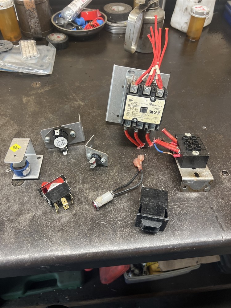 Comercial oven electrical parts