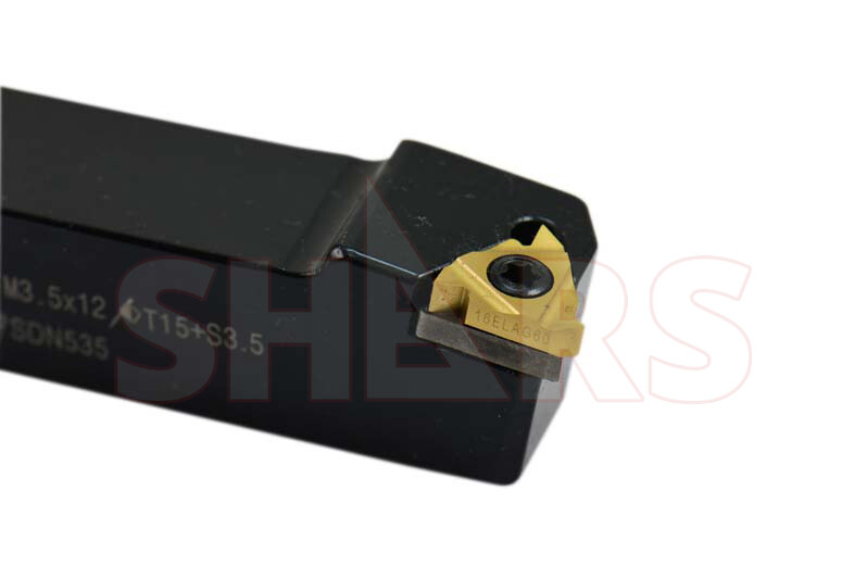 Shars 3/4 LH Indexable Threading Tool Holder IR16 Insert Cert Save $32.70 P]