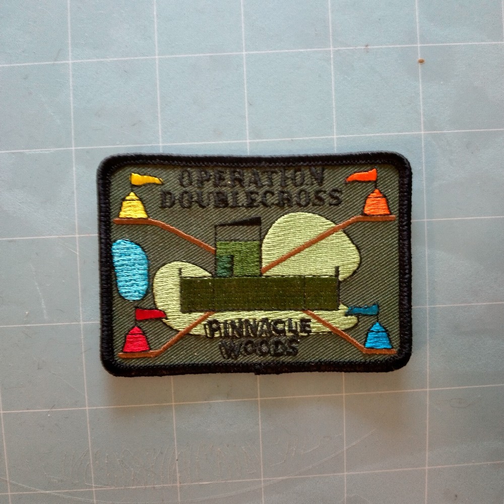 Operation Doublecross Pinnacle Woods Patch size 3x4