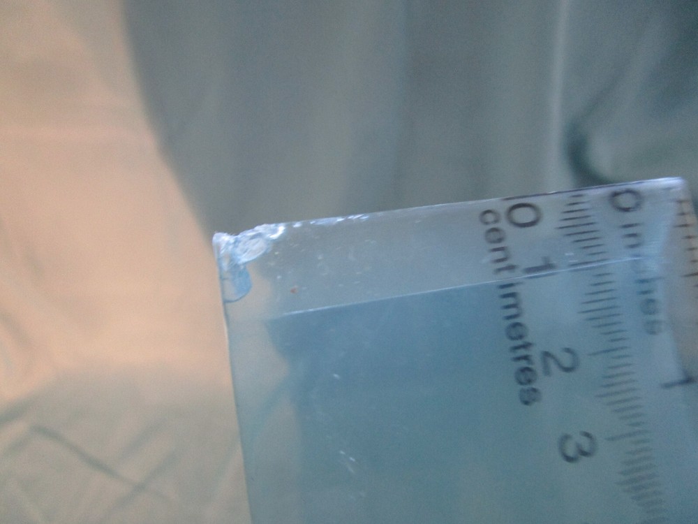 Vintage 24" Warner Plastic Trim Rule Sewing Ruler