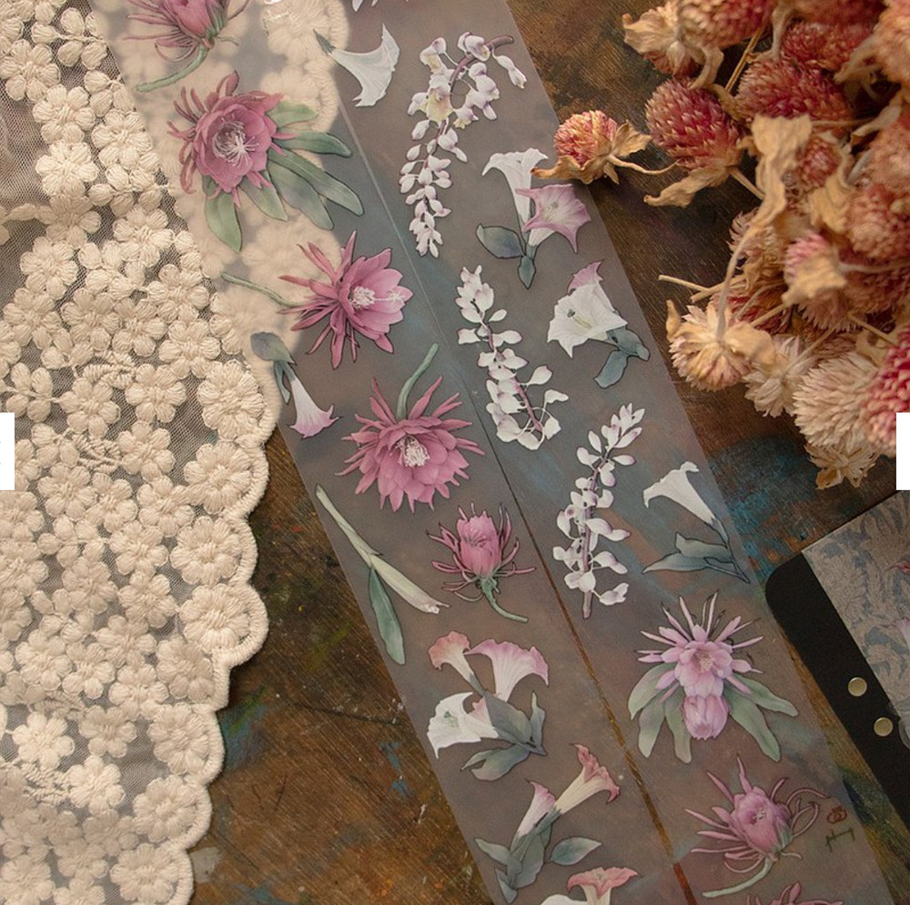 Loidesign Epiphyllum Matte PET Tape SAMPLE LOOP