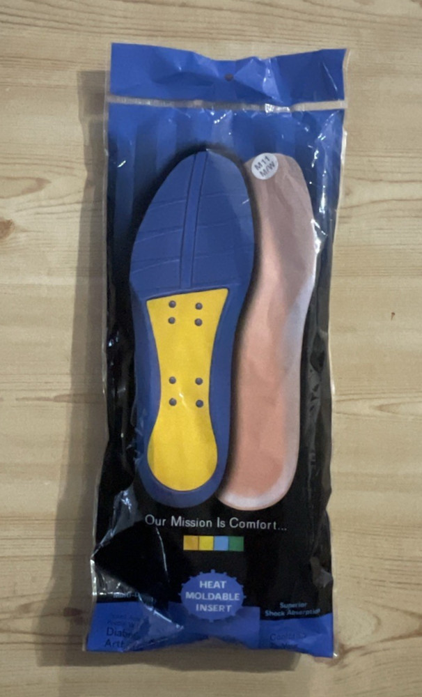Dr Comfort Moldable Top Surface Insoles Size M11 M/W