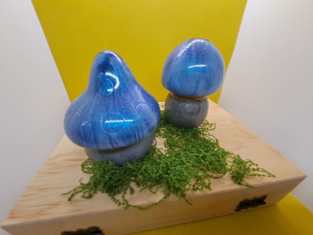 Epoxy Resin Mushroom Duo