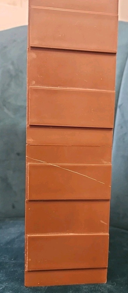 Vintage Retro Add n' Stac” Cassette Storage Unit Interlocking
