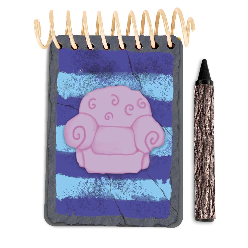 Handcrafted NOTEBOOKASAURUS Handy Dandy Notebook