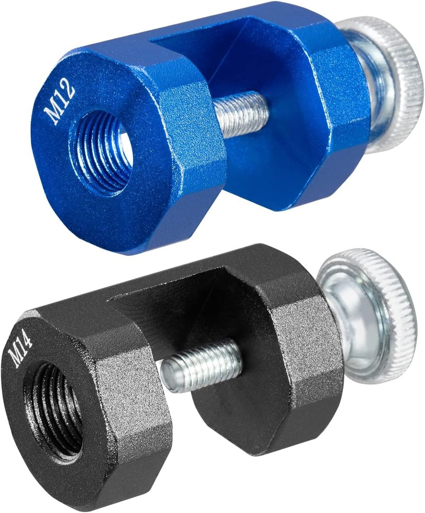 Toolwiz Spark Plug Gap Tool 2pcs, High Precise Blue+Black(12MM&14MM)