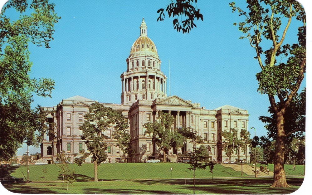 COLORADO STATE CAPITOL, DENVER, CO  - PC3696