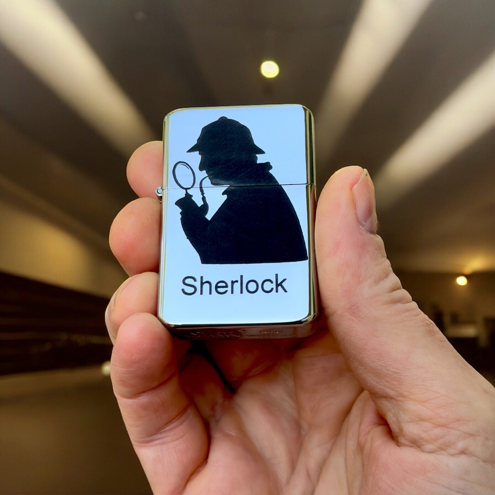 Lighter - Sherlock High Polish Chrome