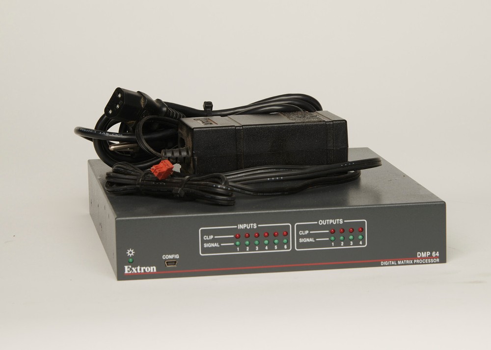 Extron DMP 64 Digital Matrix Audio Processor 60-1054-01 Power Supply, 1.01fw