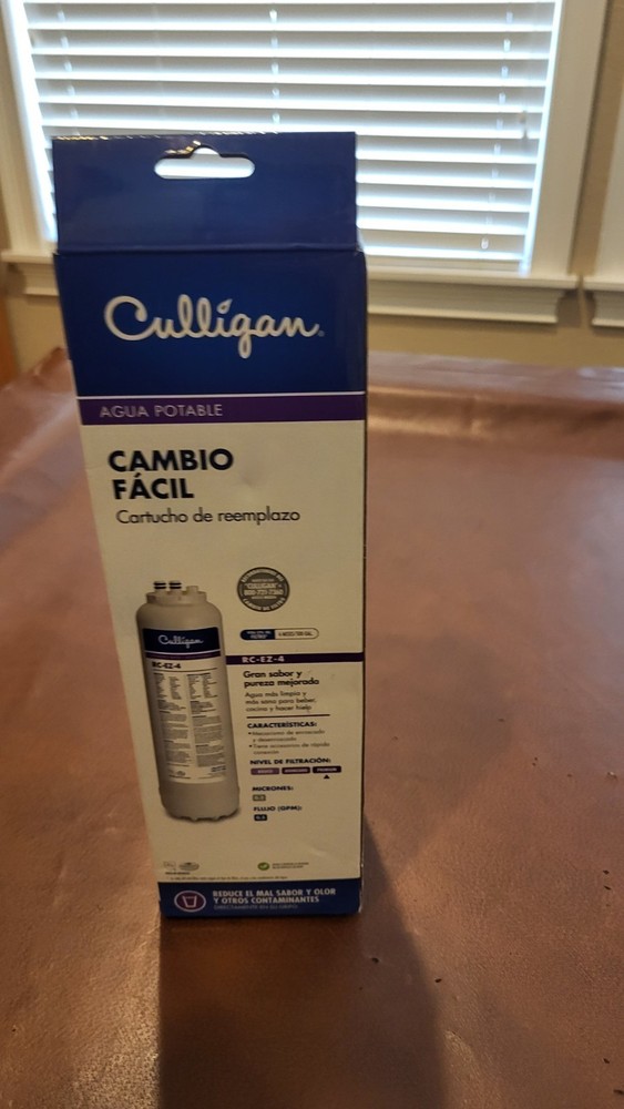 Genuine OEM Culligan RC-EZ-4 Replacement Water Filter for RC-EZ, IC-EZ, & US-EZ