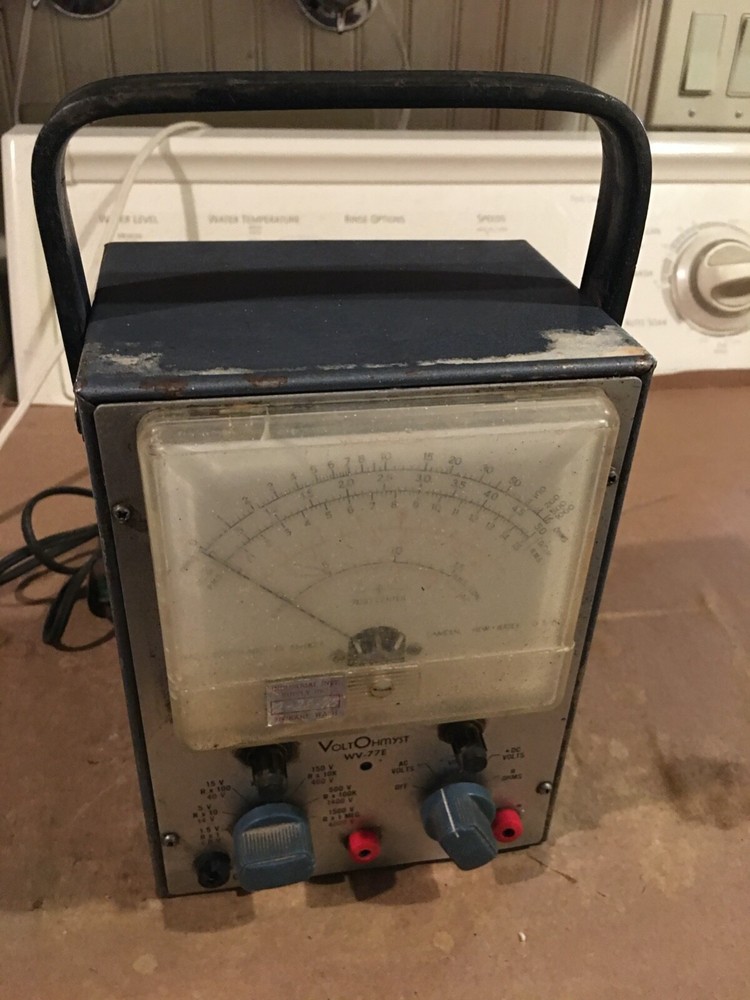 RCA meter model WV-77E , Volt-Ohmyst , used