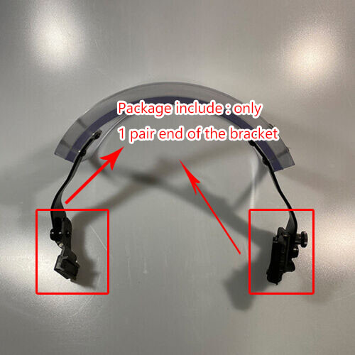 1 Pair Rail Adapter connection Head End For Tactical Fast helmet Mask Bracket