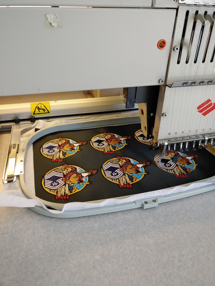 Chief master sergeant CMSgt - Patch, Full embroidery