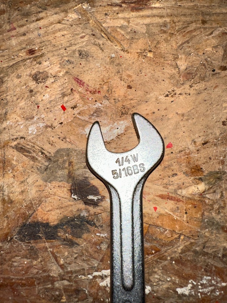 Gedore Combination Spanner 1/4W 5/16BS