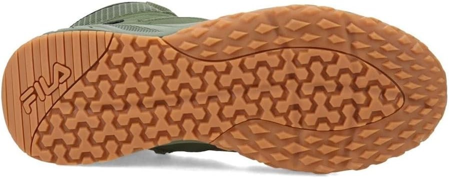 FILA MENS ZIP BOOTS CHASTIZER GREEN