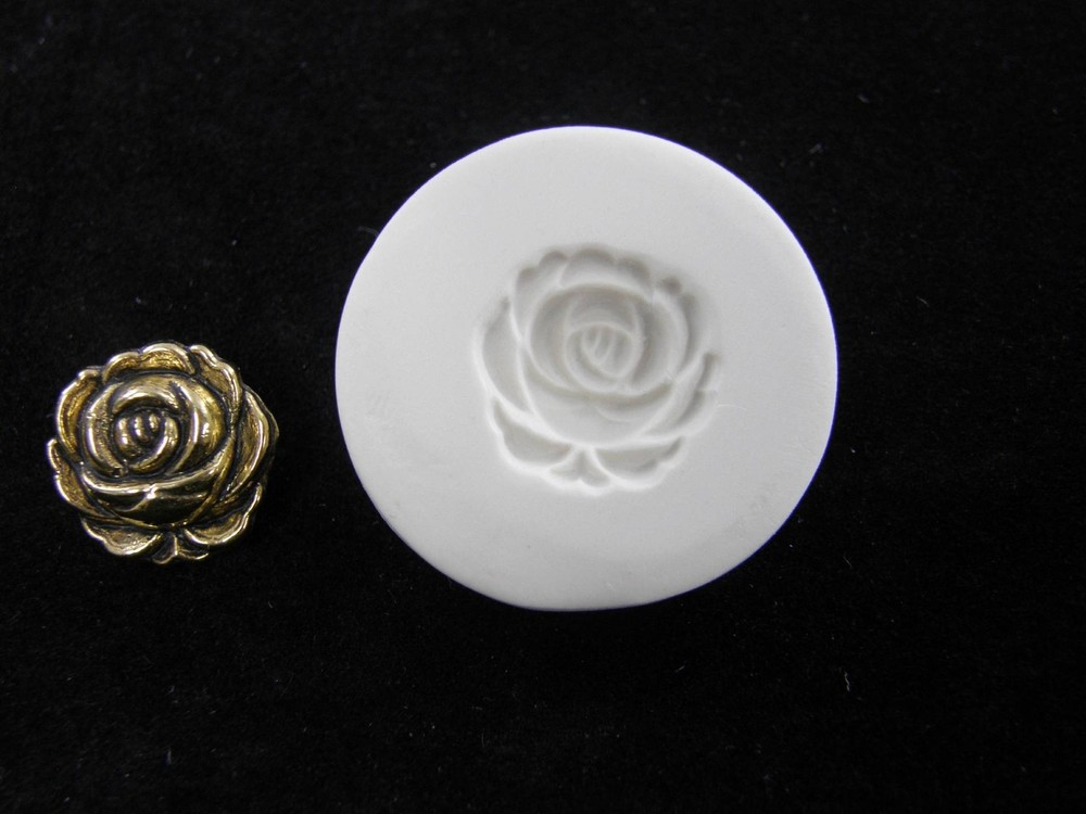 Rose Polymer Clay Mold (#MD1062S)