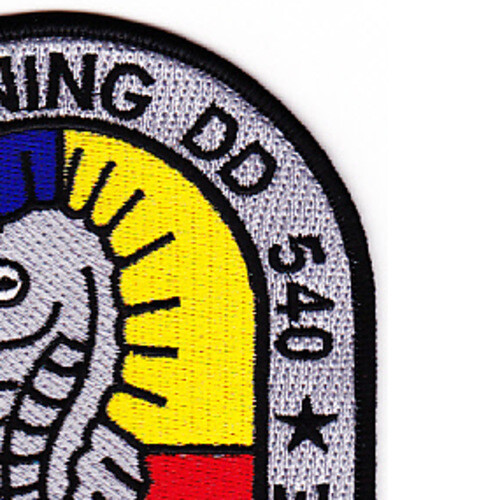 USS Twining DD-540 Destroyer Ship Patch