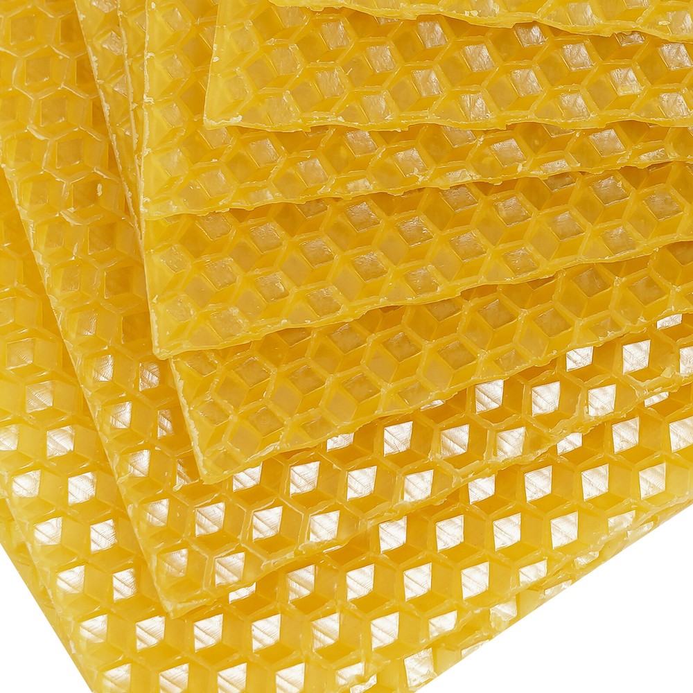30 Honeycomb Wax Frames for Beekeeping Hive Foundation Tool - 30 Packs