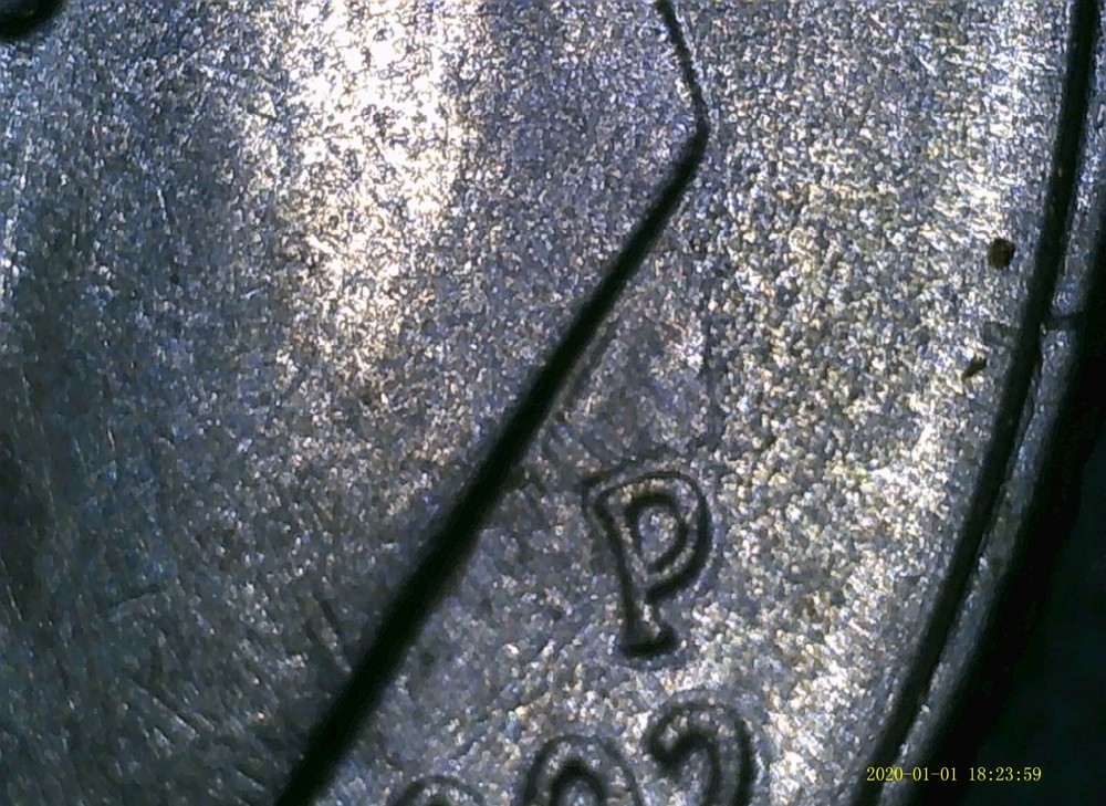 1992-P Roosevelt Dime Strike Through Error coin