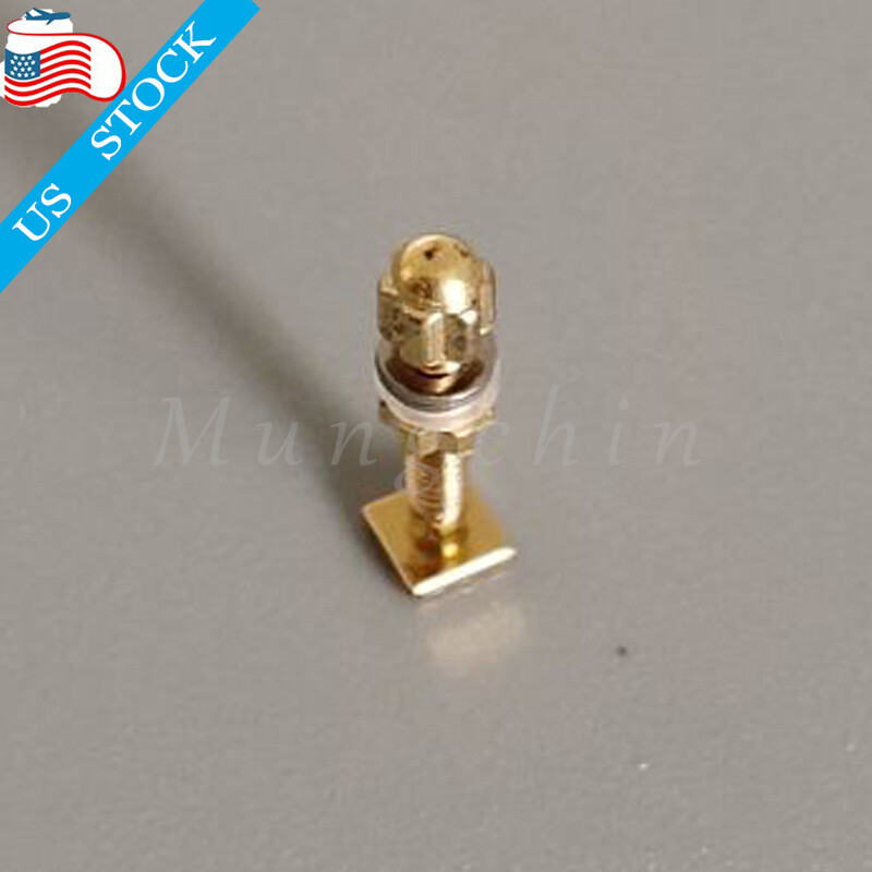 2* Replacement Square Screw Bolt For C ar tier Eyeglasses Frame Gold Size Small
