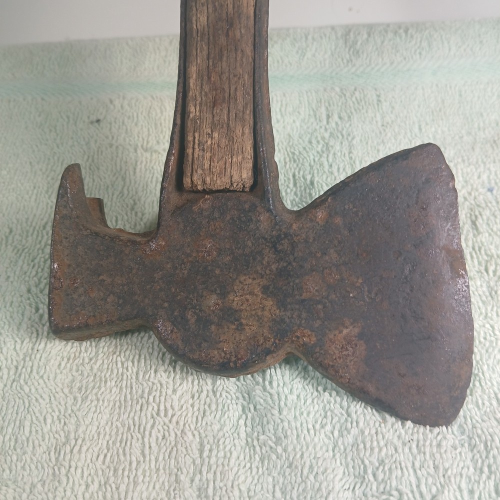 Antique Hand forged Hatchet 12"