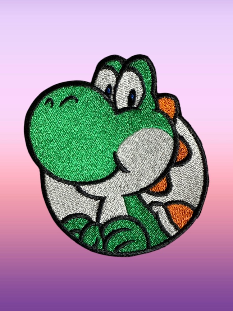 Yoshi Embroidery Patch multi sizes 3" - 6"