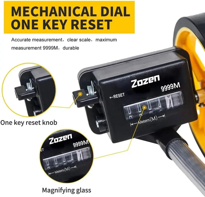 Zozen Metric Measuring Wheel