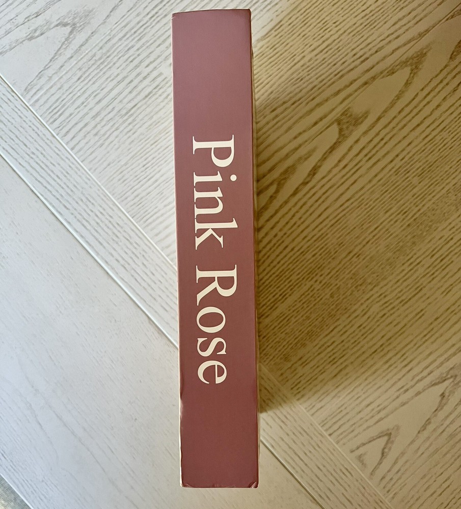 Rose Book with Hidden Storage Fake Book