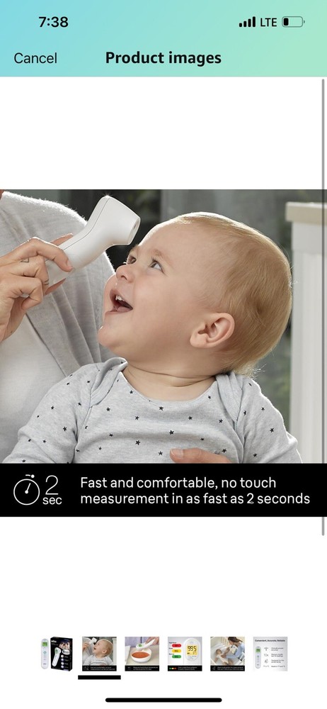 Braun BNT100 3 In 1 Thermometer