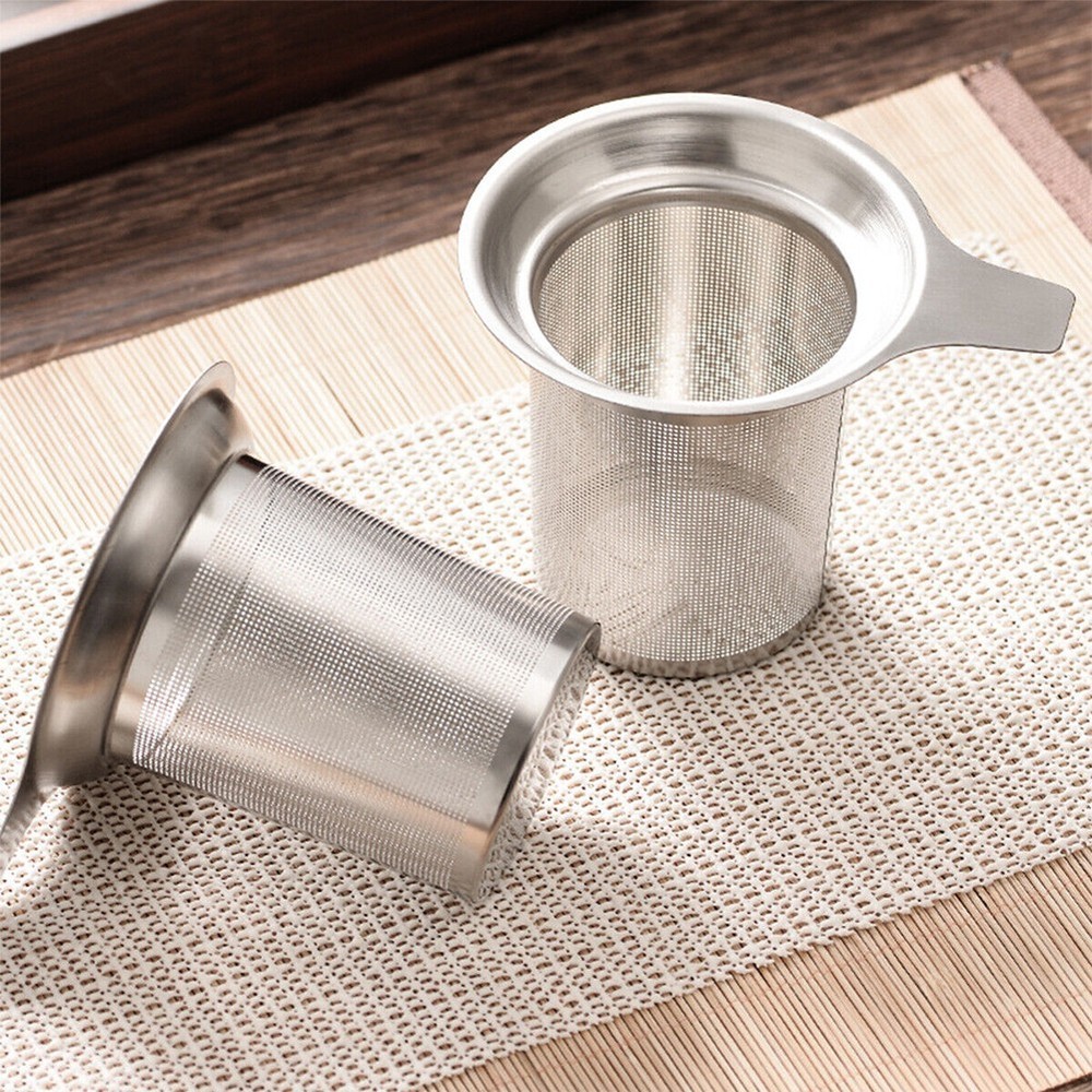 Tea Infuser Tea Leak 304 Stainless Steel Humanized Handle Mesh Strainers