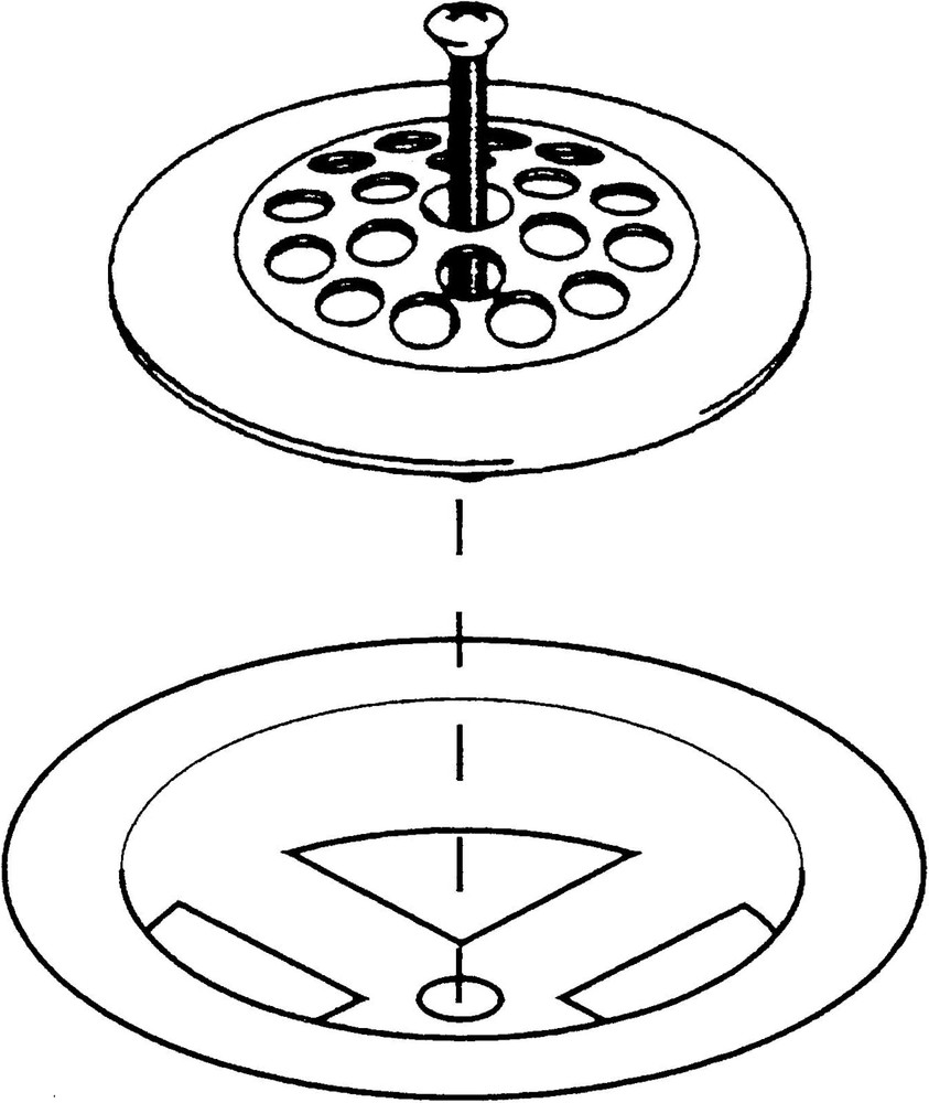 PP826-64 Bathtub Dome Grid Strainer with Screw, 3", Polished Chrome
