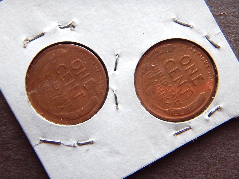 1935 (P/D) (2) Lincoln Pennies