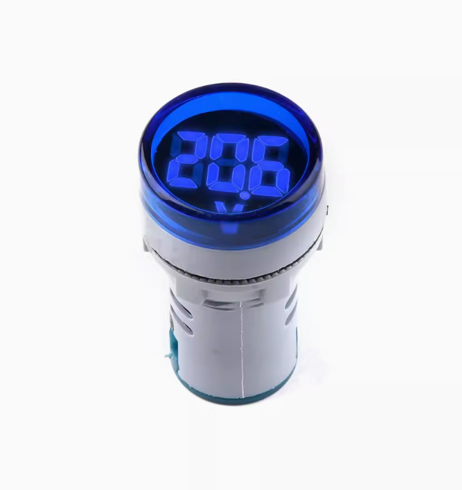 DC 6-100V Digital Mini LED Voltmeter Display 22MM Voltage Meter Volt Tester