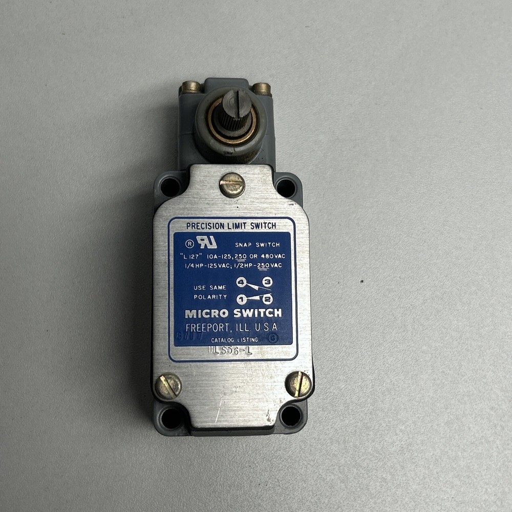MICRO SWITCH ILS56-L Precision Limit Switch 1NC 1NO SPDT SNAP ACTION