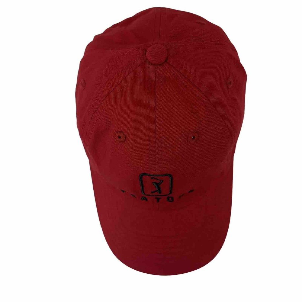 PGA Tour '63 Classic Logo Red Adjustable Golf Hat Cap