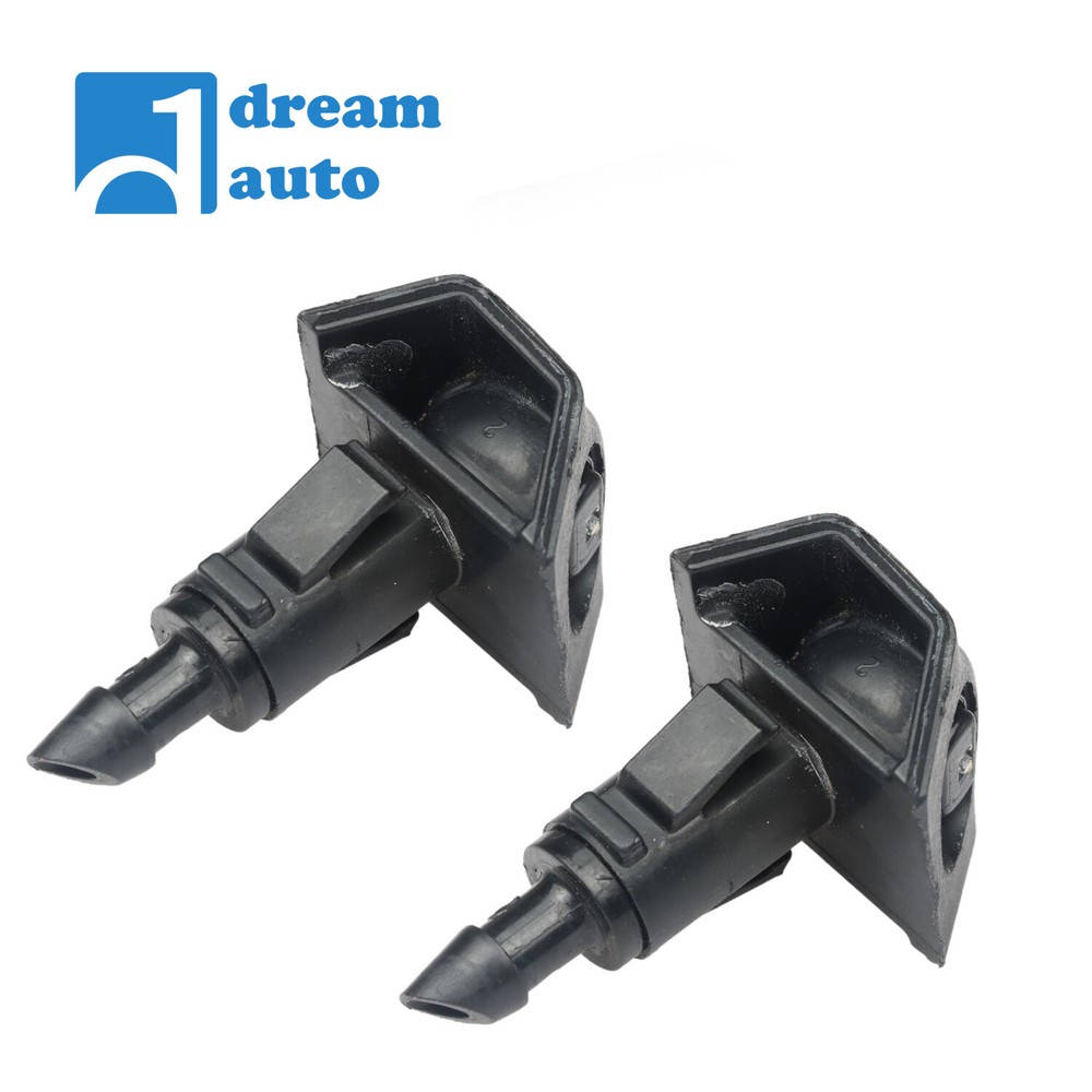 2Pcs Front Windshield Washer Nozzles Jet for 2009 2010 2011 2012 Nissan Versa