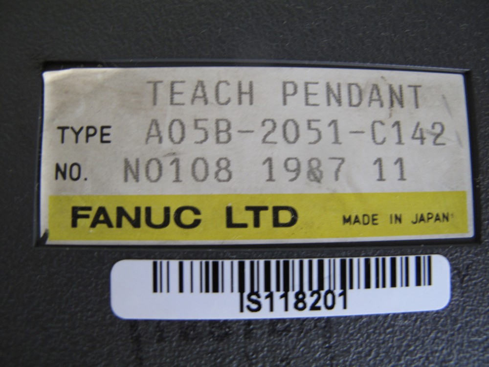 FANUC A05B-2051-C142 TEACH PENDANT