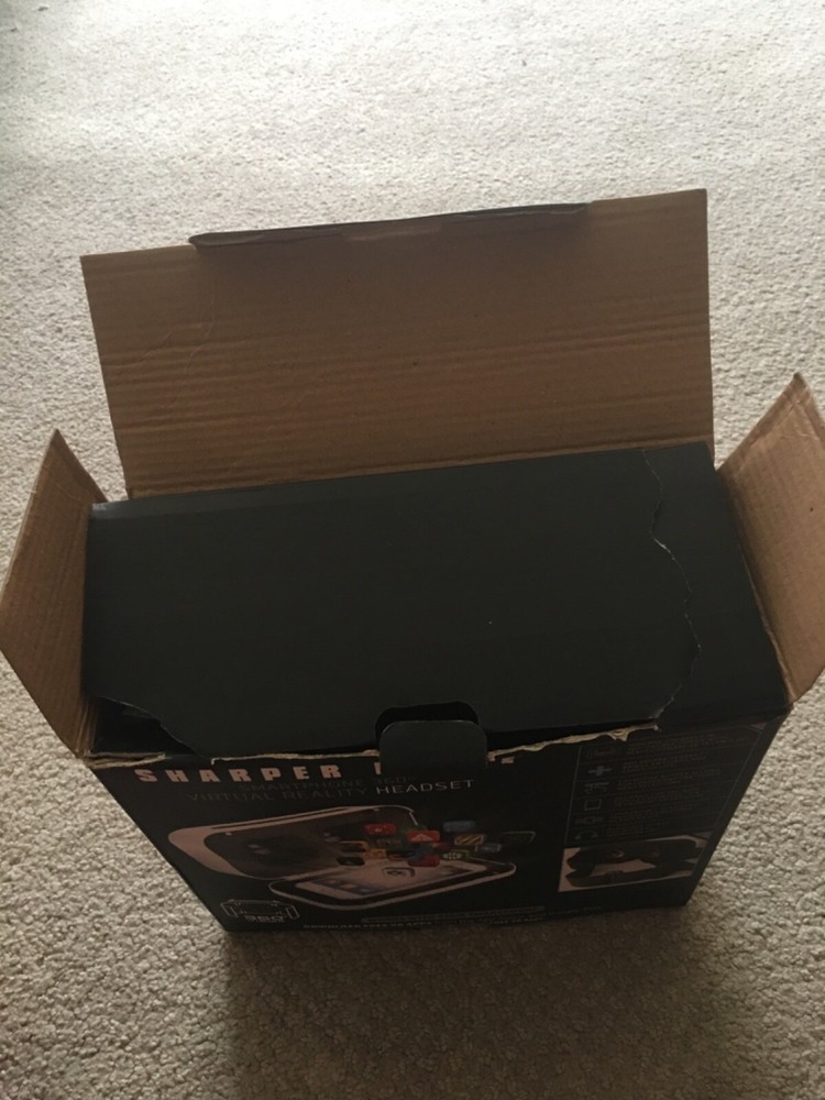 Sharper Image Virtual Reality Headset Smartphone 360 IOS or Android