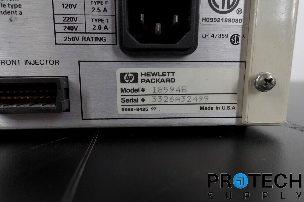 HP 18594B Autosampler Controller + Power Cable with WARRANTY